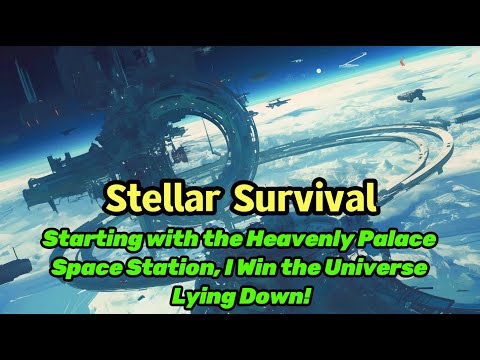 Stellar Survival: Starting with the Heavenly Palace Space Station, I Win the Universe Lying Down!