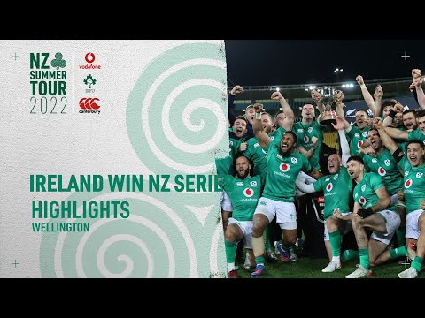 Highlights: Ireland Historic Test Series Win In New Zealand