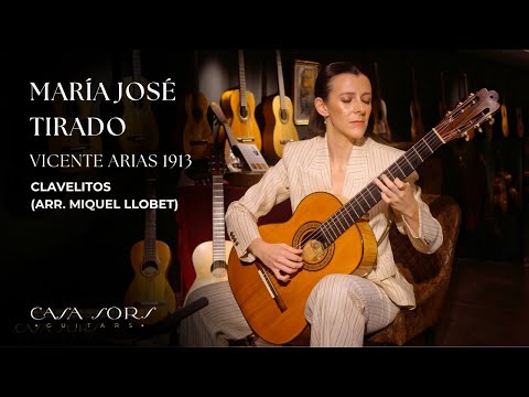 CLAVELITOS (Valverde /Arr. Miquel LLobet) | VICENTE ARIAS 1913 | MARÍA JOSÉ TIRADO