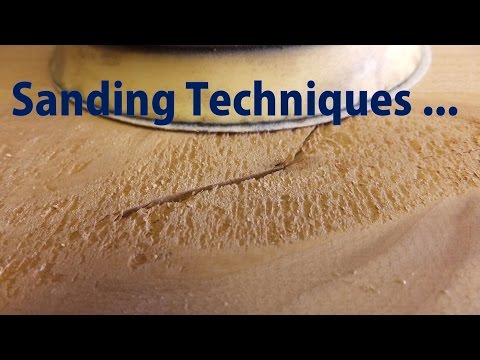 Sanding Techniques - Beginners #13 - woodworkweb