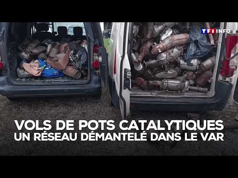 Vols de pots catalytiques : un réseau démantelé dans le Var｜TF1 INFO
