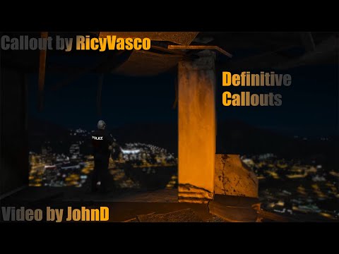 Definitive Callouts  cinimatic gameplay LSPDFR NVE