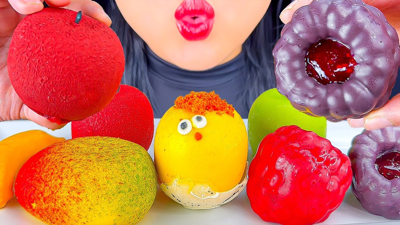 ASMR Trying The Most Beautiful Dessert Mousse Cake Patisserie Part 3