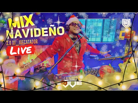 MIX NAVIDEÑO 2.0🎄🎅  MERENGUE, BACHATA,SALSA  EN VIVO CON DJ JOE CATADOR