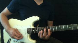 "Lay Me Down" Chris Tomlin Lead Guitar Tutorial