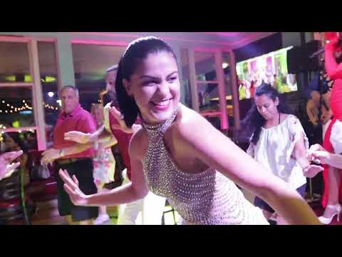 Show cubano ao vivo no quebra-mar de Havana 1957