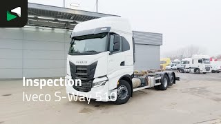 Купить контейнеровоз IVECO S-Way 510 6X2 BDF Retarder Air suspension Lift-Axle Automatic Eu - Изображение 4 | Autoline TM Контейнеровоз IVECO S-Way 510 6X2 BDF Retarder Air suspension Lift-Axle Automatic Eu | Изображение 4 - Autoline