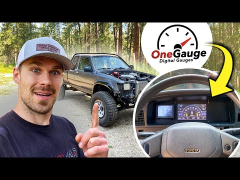 The Toyota Gets A Digital Instrument Cluster!!