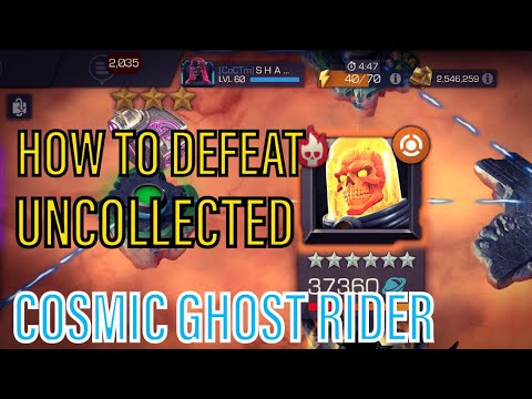 How To Defeat Uncollected Cosmic Ghost Rider | Marvel Contest Of Champions