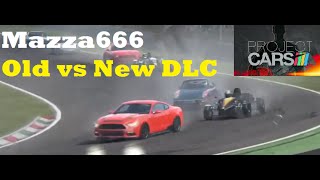 Project CARS - Old vs New DLC car pack - Ford Mustang - solo race Replay Monza