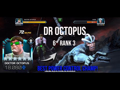 First Dr Octopus Rank 3 6* - Best Power Control Champ ?  - Marvel Contest of Champions