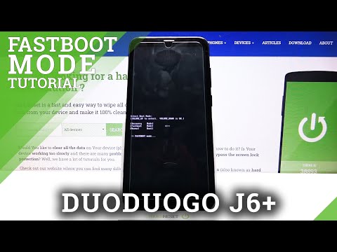 How to Boot Fastboot Mode in DUODUOGO J6+ - Fastboot Menu