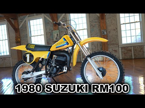 1980 Suzuki RM100 2