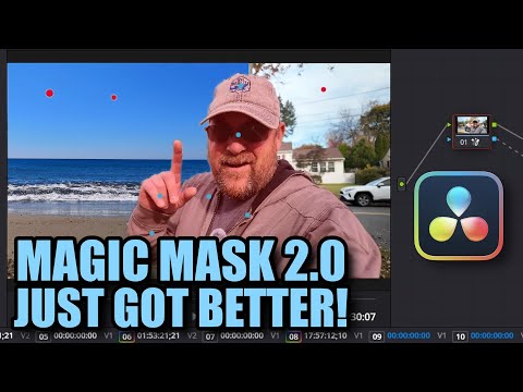 Davinci Resolve's Magic Mask 2.0 MASTER CLASS - ALL 4 WAYS to use it!