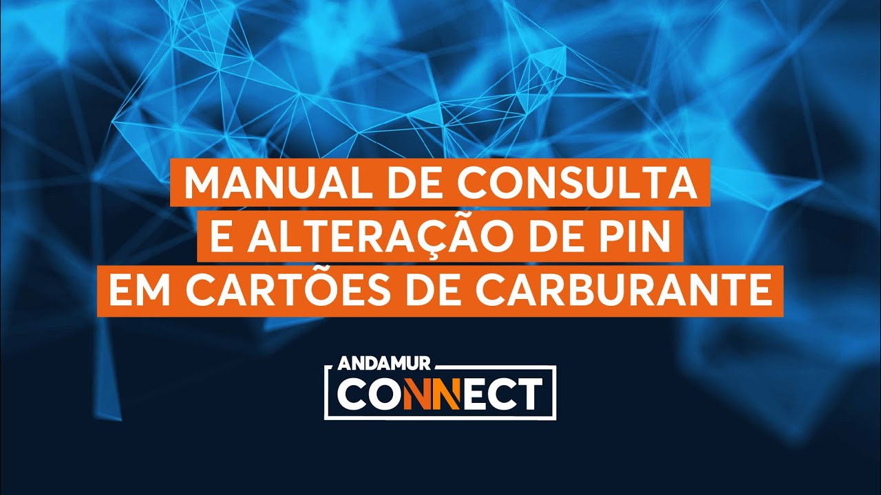 Video - Manual de consulta e alteração de PIN em cartões de combustível