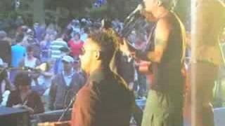 Peyoti for President at Chapelfields Norwich 2008 - backstage