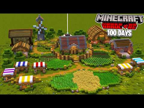 100 Days in Minecraft Superflat