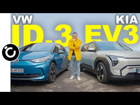 VW ID.3 oder KIA EV3 - wo gibt's das bessere kompakte E-Auto?