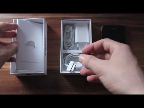 [Unboxing] iPhone 4 (16GB) German/Deutsch