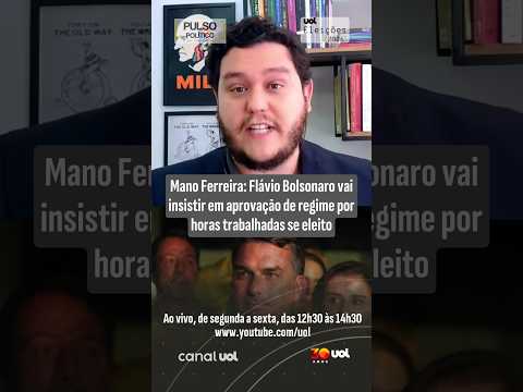 Fim da escala 6×1: Flávio Bolsonaro vai insistir em regime por horas trabalhadas