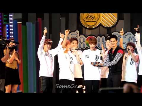 131130 BTS @ 7See Concert - Surprise Happy Birthday V&JIN