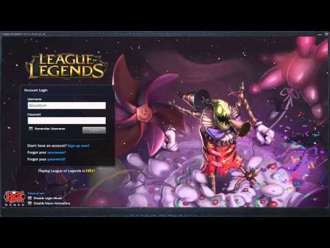 League Of Legends - Surprise Party Fiddlesticks Login Screen Music & Animation