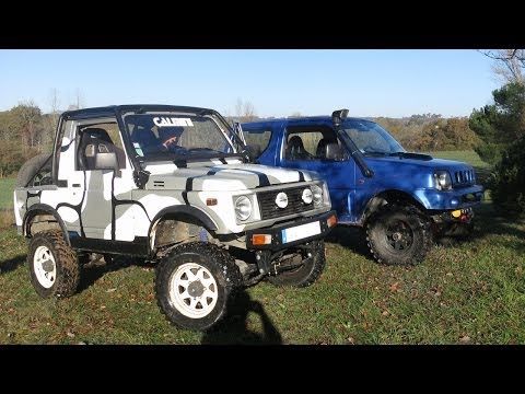 Suzuki Samourai Zanfi VS Suzuki Jimny - Offroad