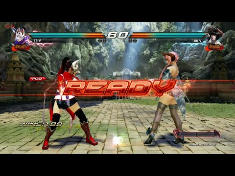 414_1 Kunimitsu Ryona vs Eliza - Tekken 7 ( Anakin x24 ) sin Grafica Dual