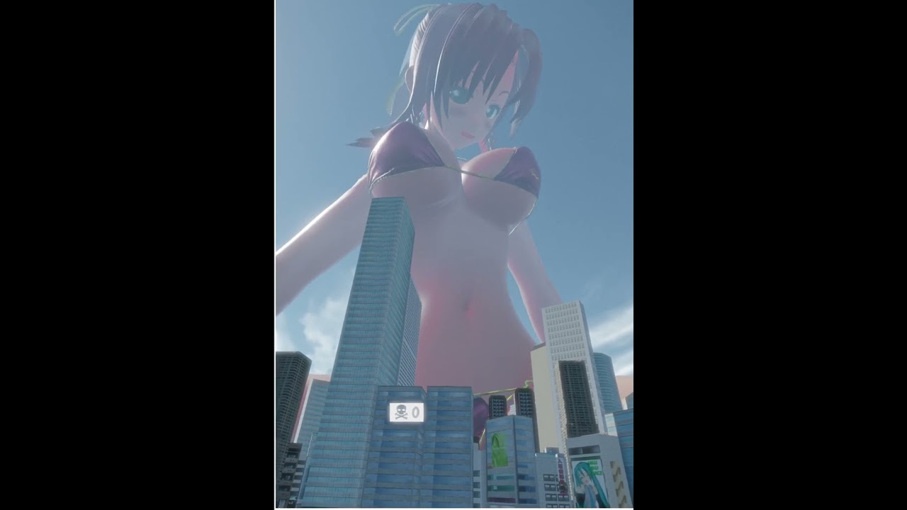 [Giantess]「逃さないよ～」#shorts