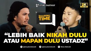 Download lagu Curhat Menikah Dulu Atau Mapan Dulu, Lebih Baik Mana? - Sharing Time Ust. Hanan Attaki, Lc mp3