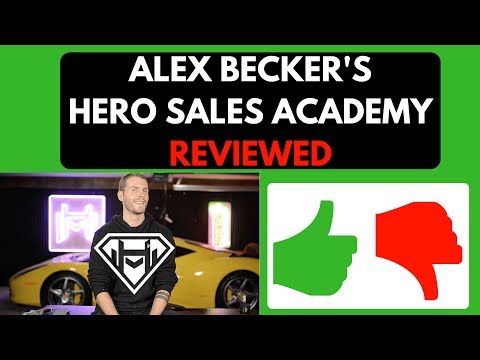Alex Becker Hero Sales Academy Review - YouTube