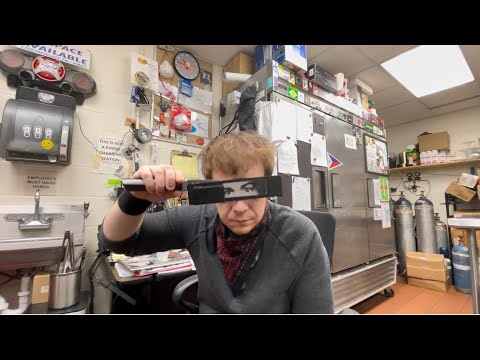 Hotdogging at work.  How to smoke a pipe not nude.  Angle your tamping!!!