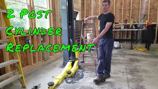 How To Change A Two Post Lift Cylinder