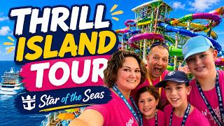 Star of the Seas Thrill Island Tour | Royal Caribbean’s Wildest Family Fun Zone