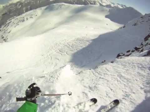 Dream Lines - Part 2: Whistler, March 2012. GoPro HD Cliff Skiing.