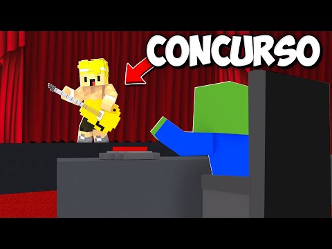 vMario - I Did My First TALENT CONTEST in MINECRAFT
