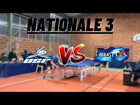 NATIONALE 3 | FERRIERE VENDEE TENNIS DE TABLE vs ARRAS TT | HIGHLIGHTS