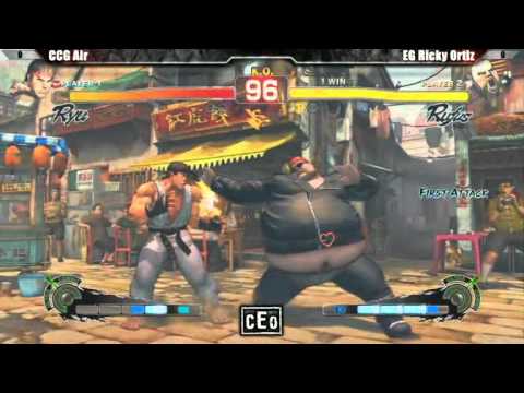 Air ( Ryu ) VS Ricky Ortiz ( Rufus ) - CEO 2012