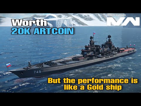 Modern Warships: the performance of this ship is like a Gold ship. - YouTube