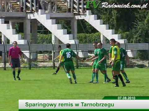 Siarka Tarnobrzeg - Radomiak Radom. Sparing - letnie przygotowania 2010/2011.