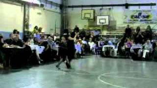 Daniel Nacucchio y Cristina Sosa, en Club Sunderland