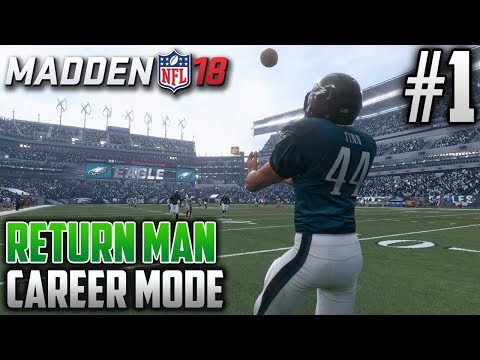 Madden 18 Career Mode | Kick/Punt Return Man Career | EP1 | THE SPECIALIST HAS ARRIVED