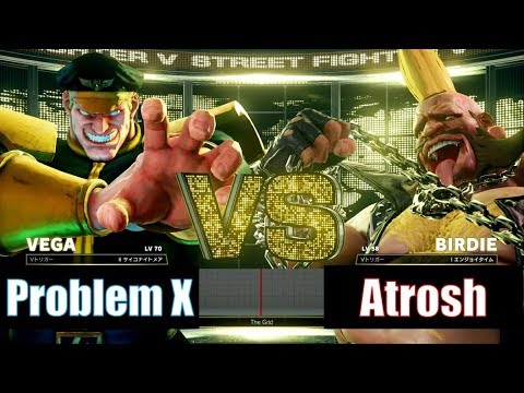 SFV / Problem X vs Atrosh：(M.Bison / ベガ) vs (Birdie / バーディー)　2018.11.22