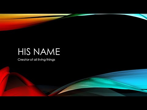 What's in a Name -- YHWH