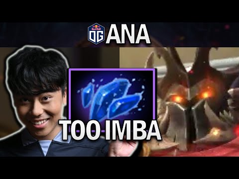 OG.ANA SMURF WRAITH KING WITH AGHANIMS SHARD - DOTA 2 7.28 GAMEPLAY