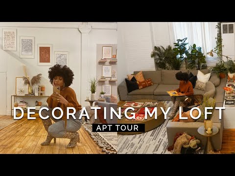 VLOG Decorating My Loft & Apartment Tour! #LoftLivin