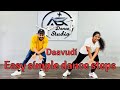 Devara Daavudi Video Song NTR Jahnavi Kapoor Easy Simple Steps Dance Cover Fitness