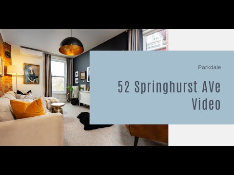 Just Listed - 52 Springhurst Ave - Parkdale