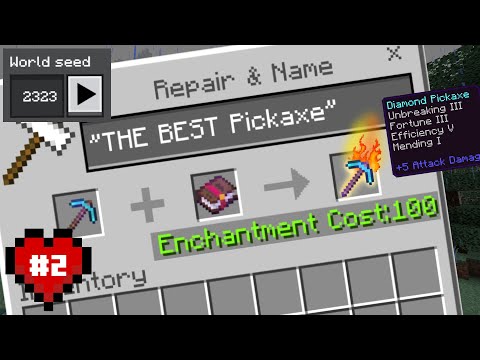 The Ultimate Pickaxe on Minecraft Bedrock