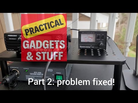 Surecom SW-111 CB radio swr meter. Part 2